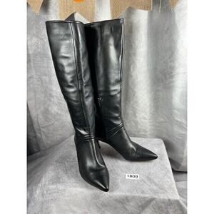 Elegant Black Knee-High Women's Boots